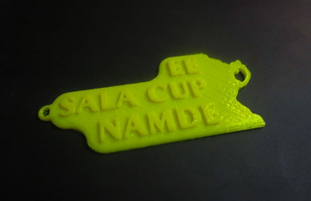 Key chain EE sala CUP Namde RCB IPL INDIA 2018