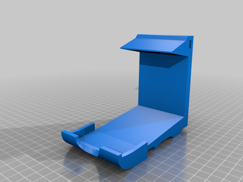 Stackable DBattery Holder by aspoon Download free STL model