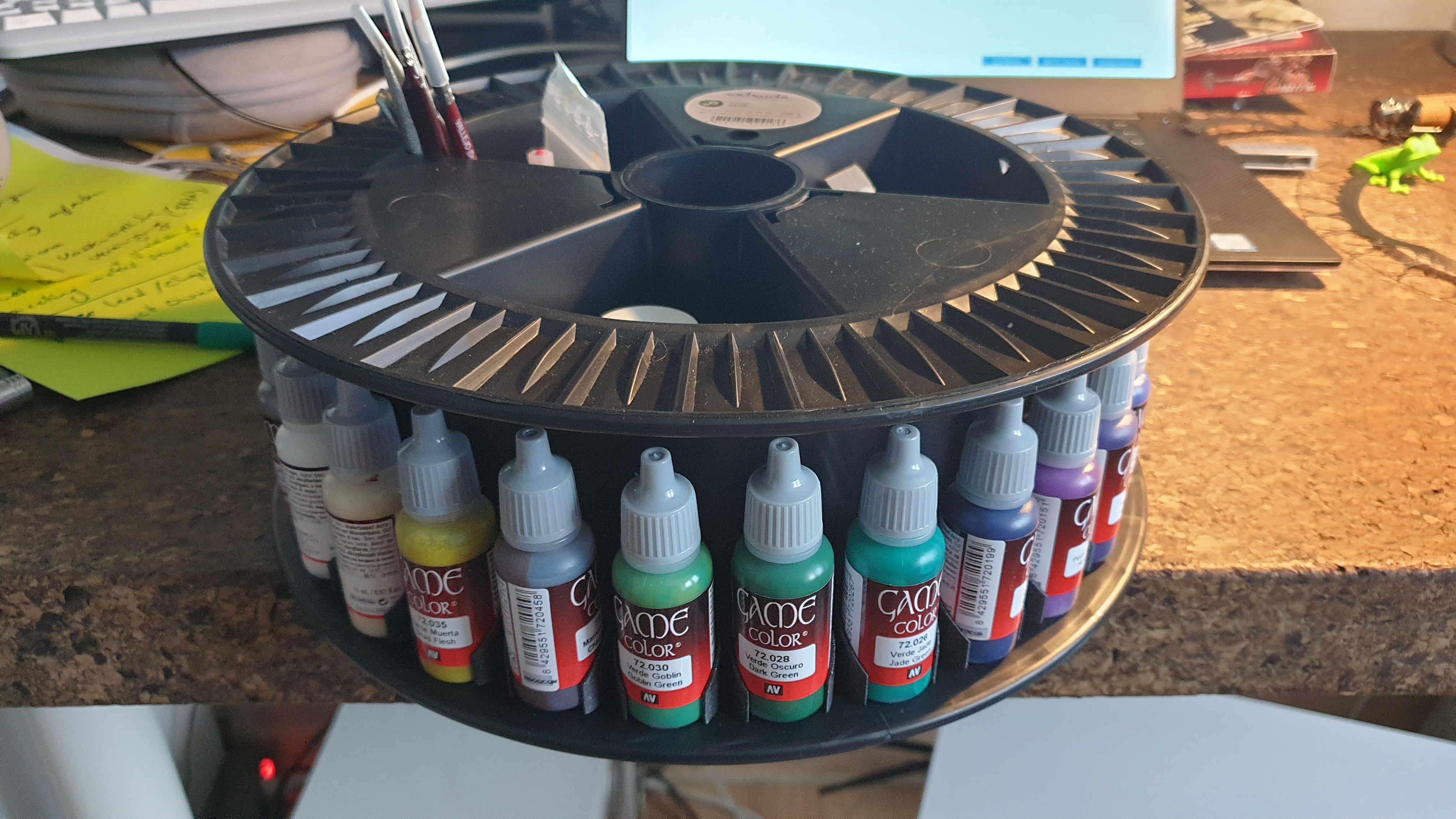 Filament Spool paint organizer (1kg / 2,5 kg)