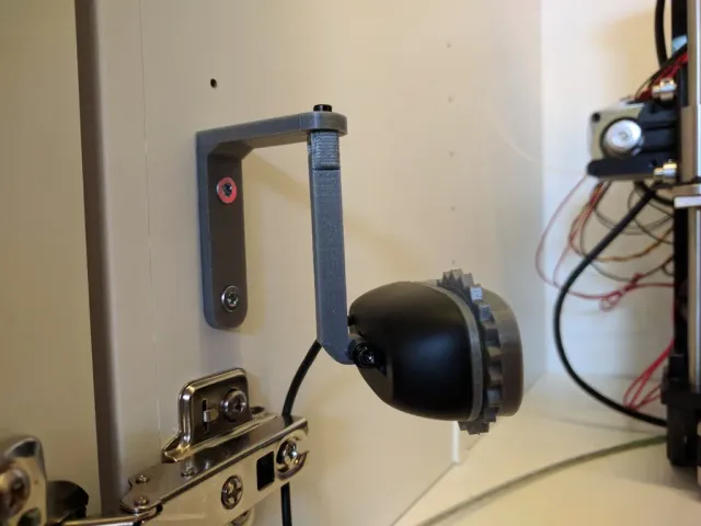 Simple Logitech C270 mount