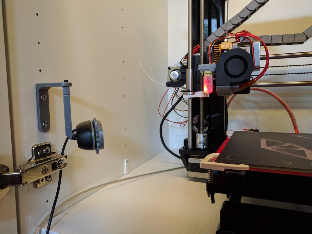 Simple Logitech C270 mount by Choffa | Download free STL model ...
