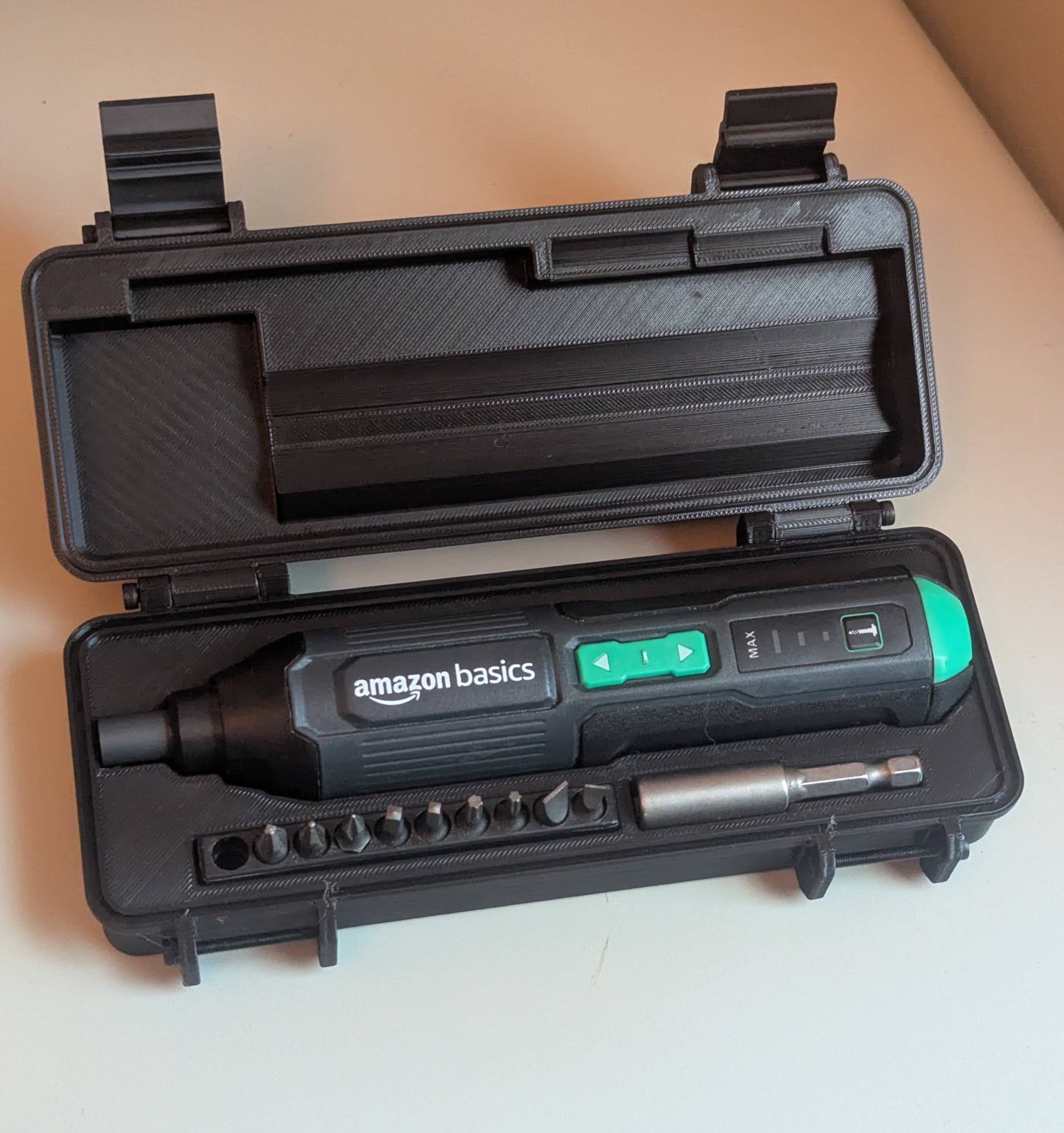 Amazon Basics/Denali Electric Screwdriver Rugged Box