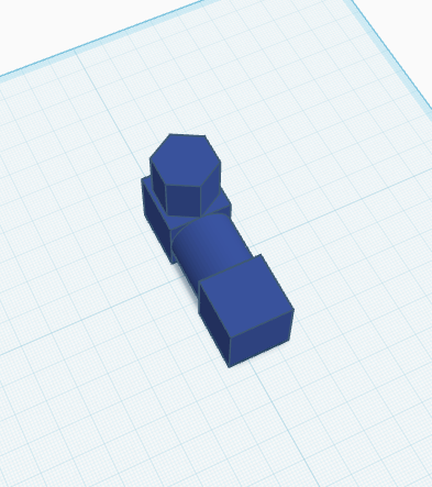 Oddly-shaped piece for insanity stack