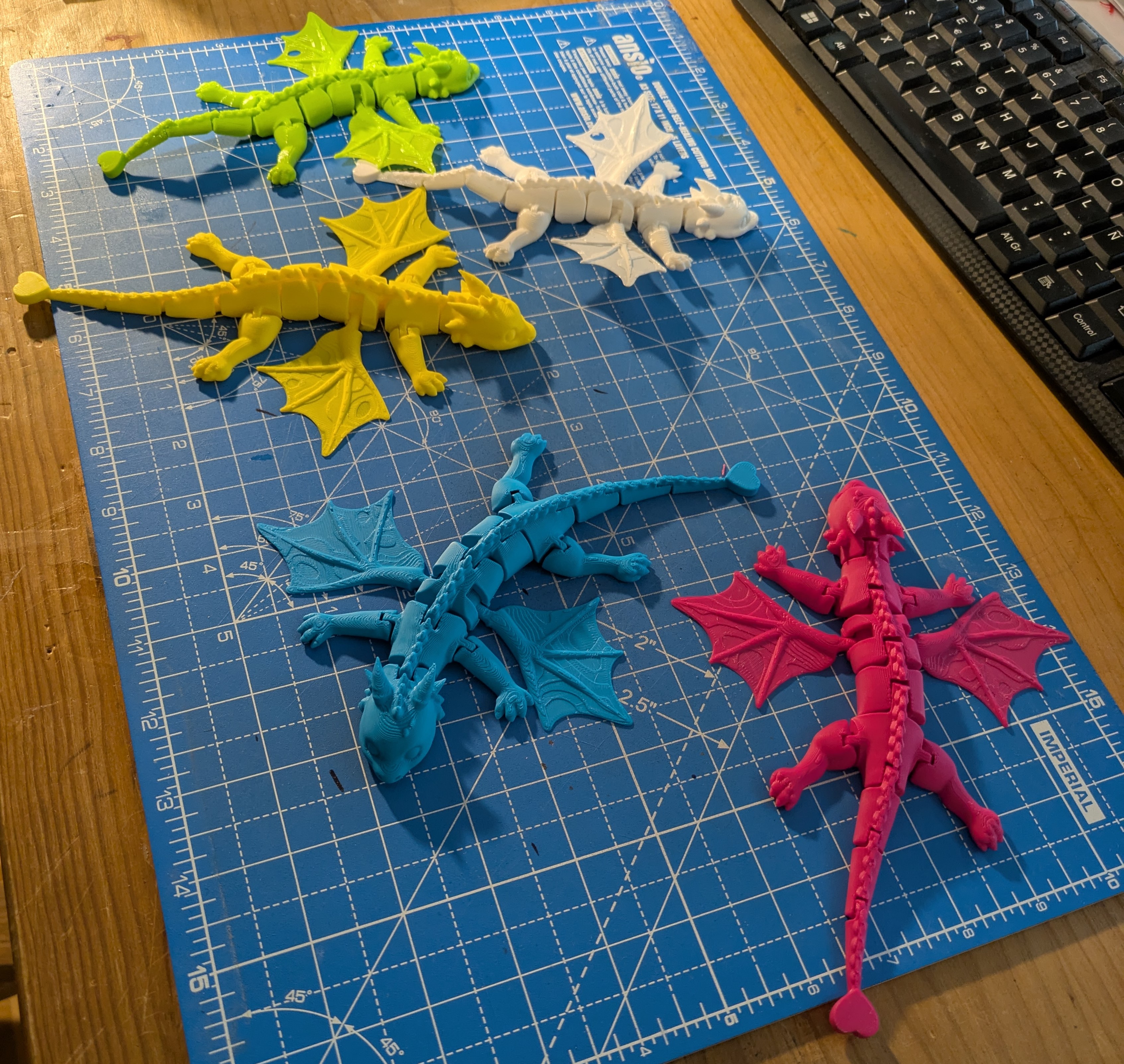 Miniatura 8 do modelo 3D Dragon (Flexi cutter)