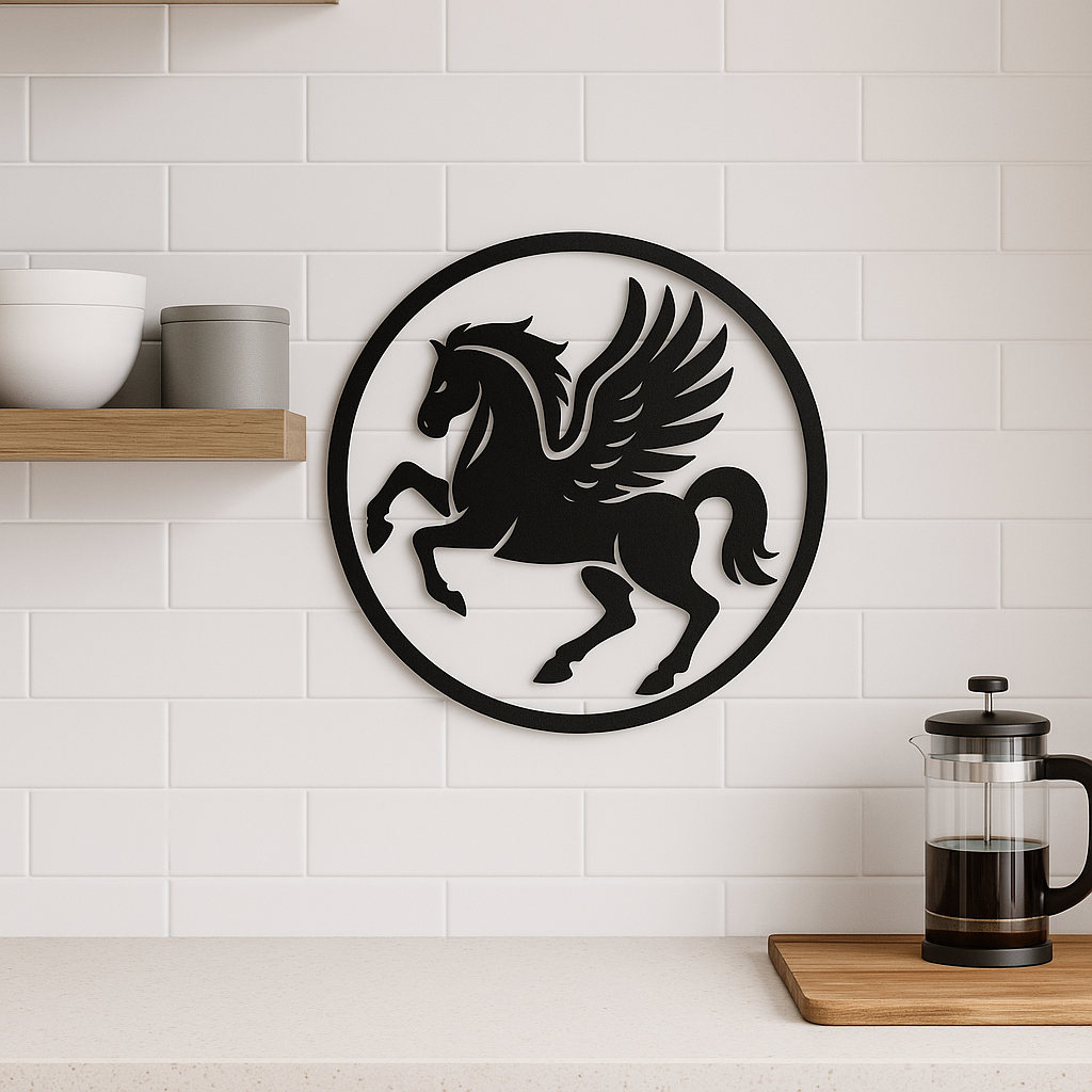 Pegaz – Emblemat Skrzydlatego Konia/Pegasus – Winged Horse Emblem
