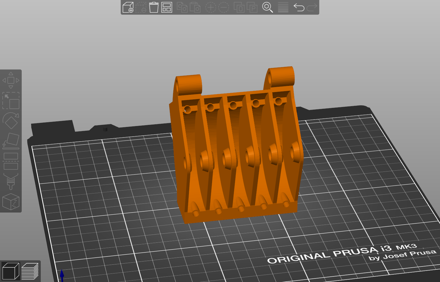 MMU2S Buffer Top - Wheel Centering, Top Loading