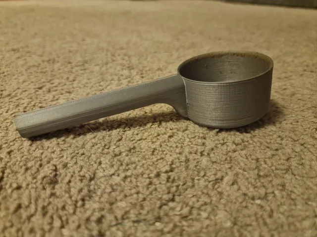 Cat food scoop