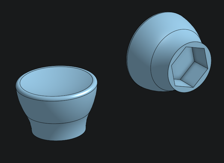 Keen Kutter block plane replacement knob/finger rest by agmcmll