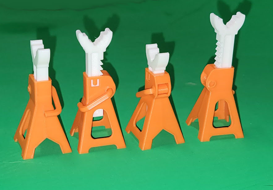 Functioning 1/10 Scale RC Jack Stand - version 2