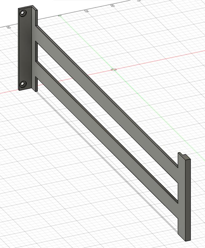 Hyte Y60 Corner Glass Screen Mount