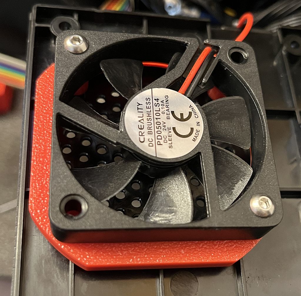 Ender 2 Pro Mainboard Fan Spacer by DoctorStrobe | Download free STL ...