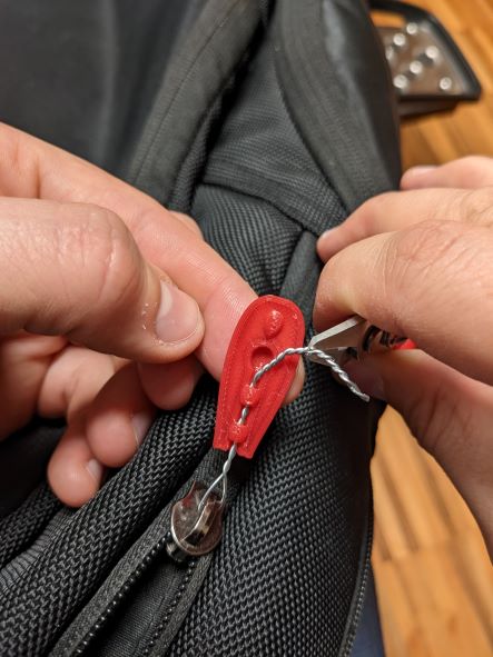 12er Pack Anti-Diebstahl Reißverschlussanhänger - S-Form Karabiner Für Rucksack & Tasche