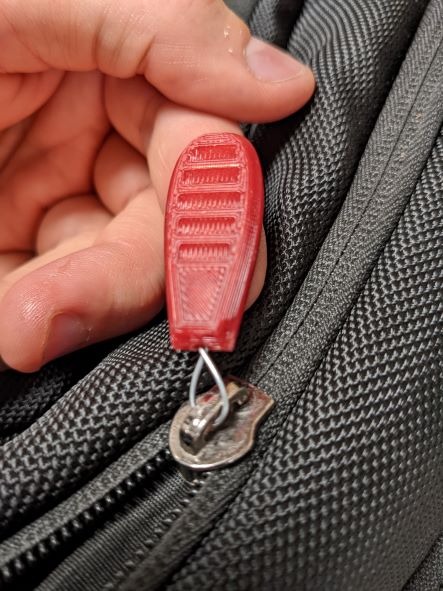 Zipper / Reissverschlussanhaenger