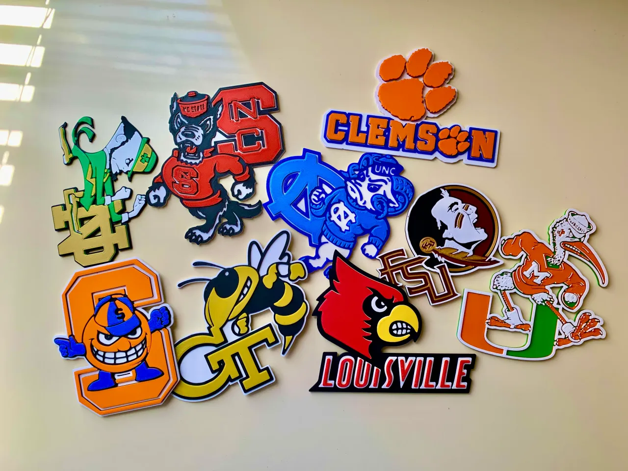 College Football Logos - Oregon Ducks by Art G, Download free STL model