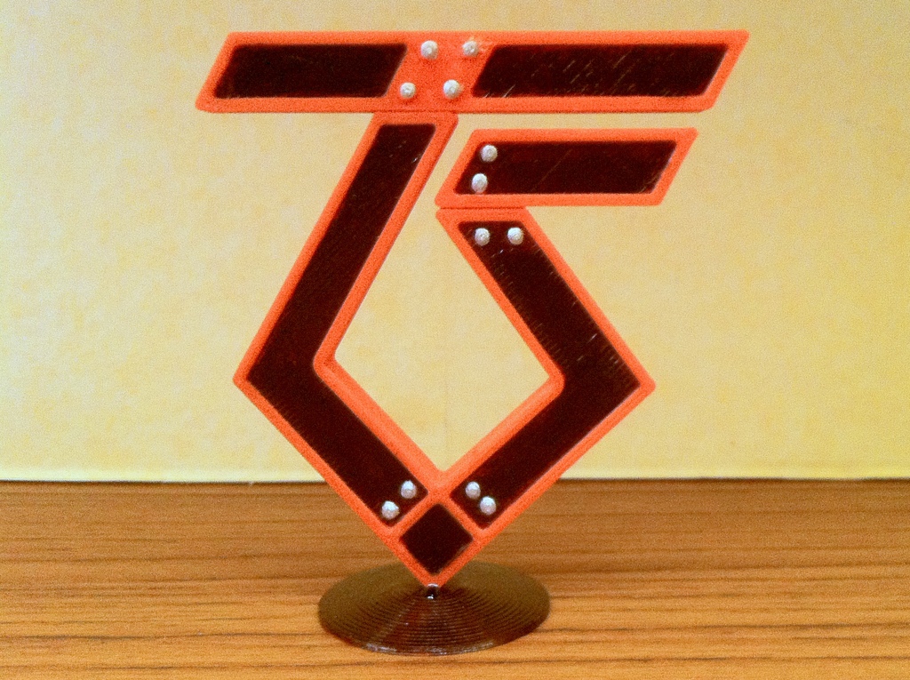 Twisted Sister 3D-logo