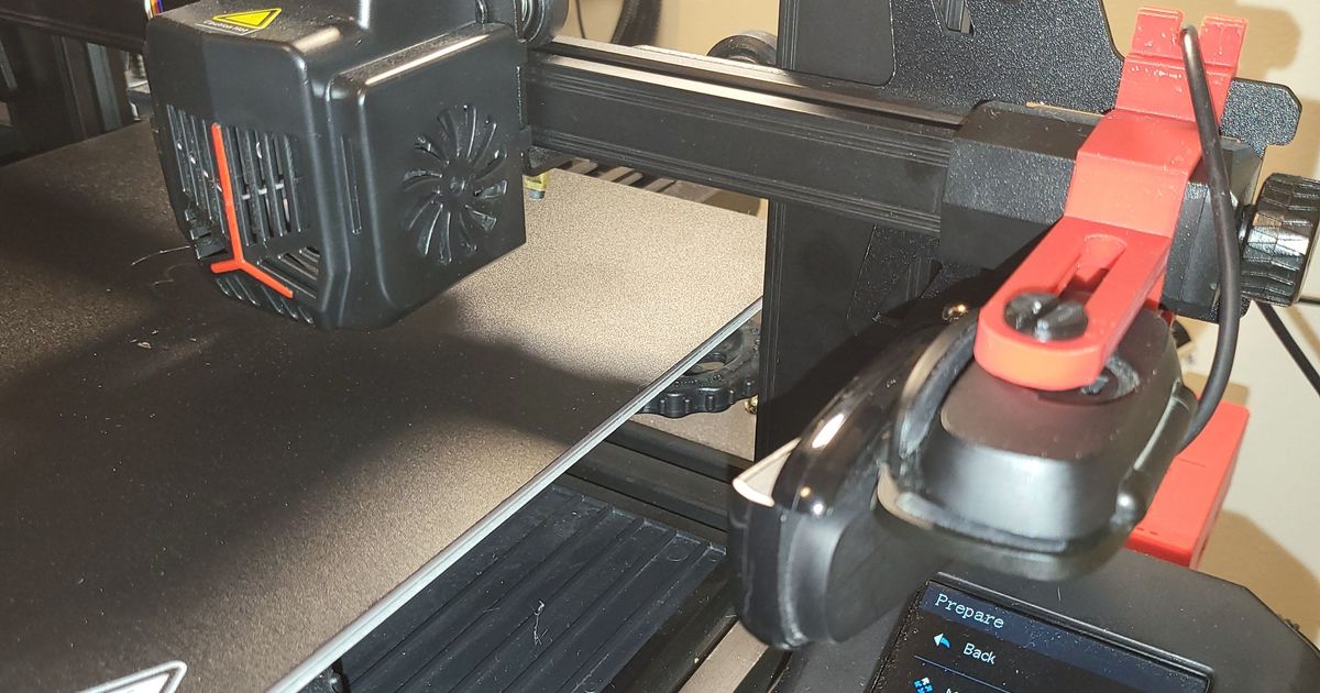 Ender 3 V2 Neo X Axis Camera Mount by Andrew Fiorello Download free