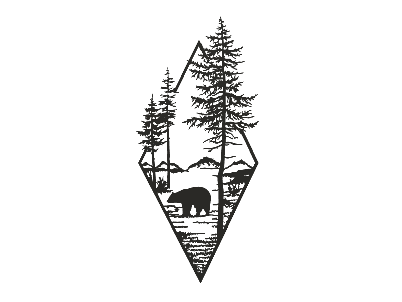 Bear in the woods — thumbnail 2