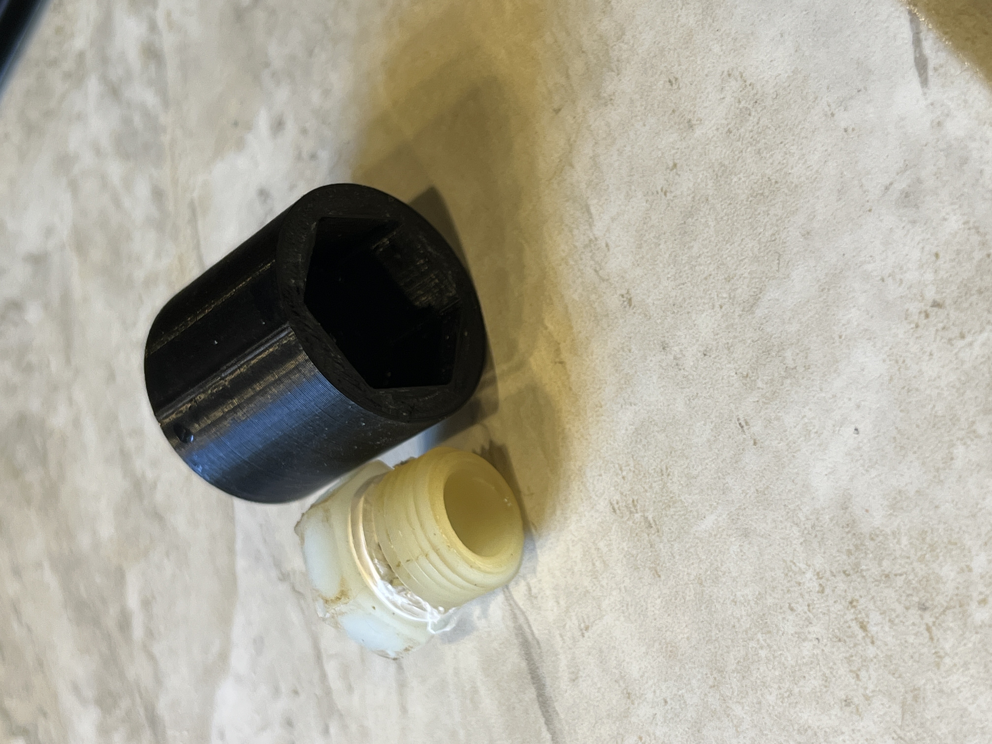 24 mm socket for removing RV water heater drain plug by Miadele