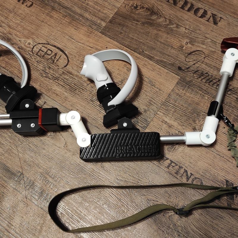 PICO4用 VRガンストック 「BREACHER」 BREACHER＂ Pico 4 VR magnetic Gunstock by LWC | Download free STL