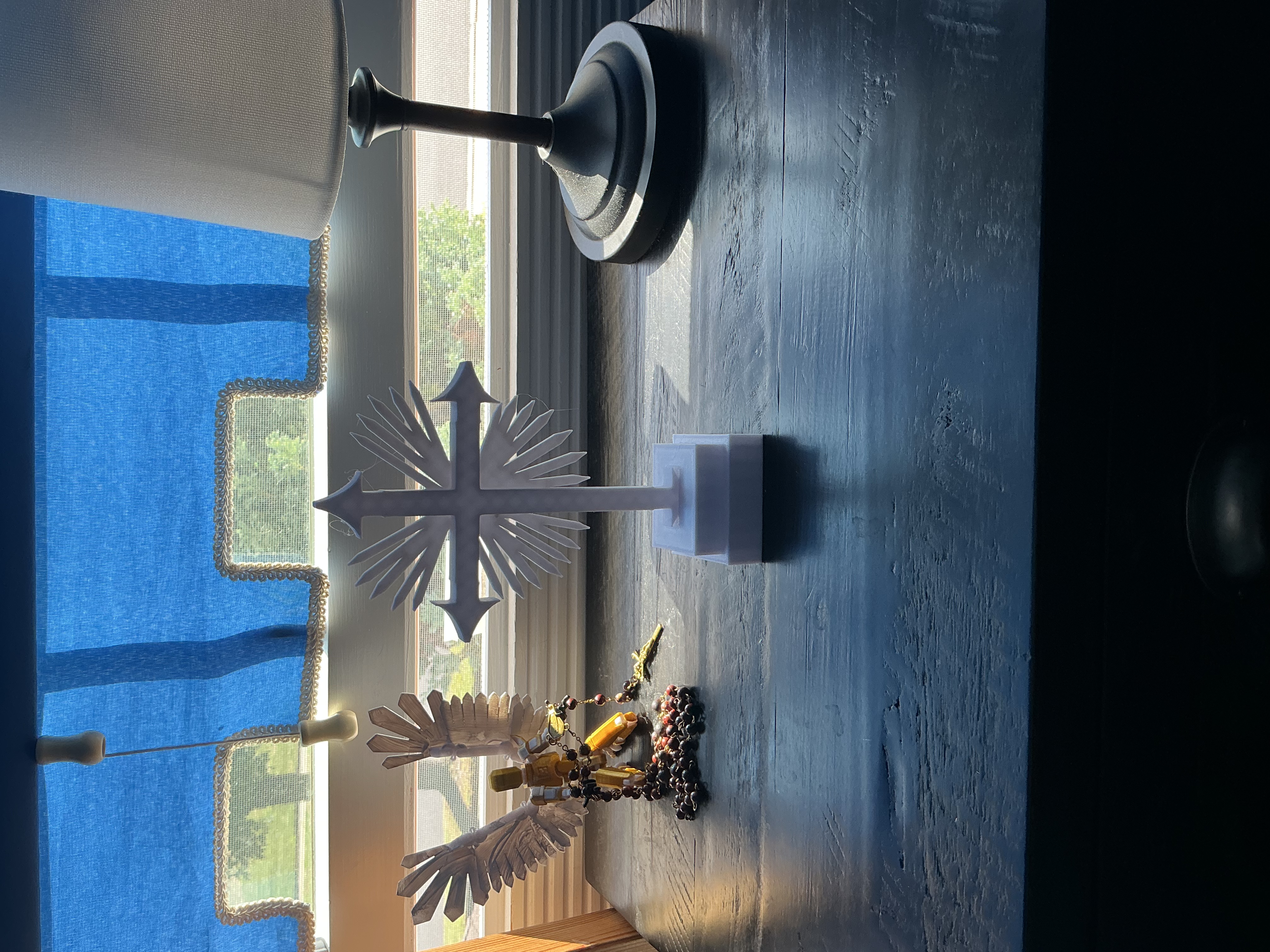 ornate standing cross