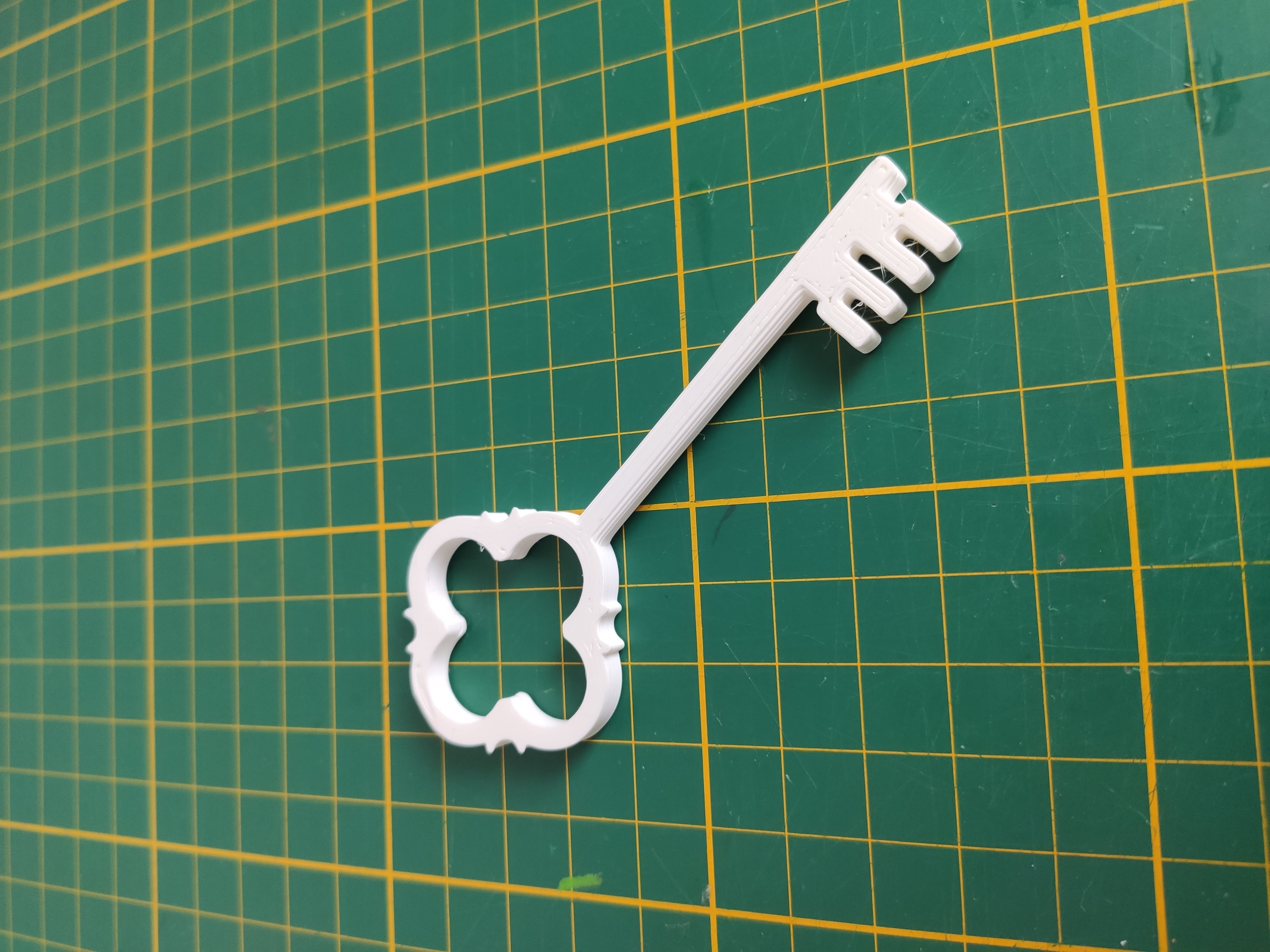 Old medieval key