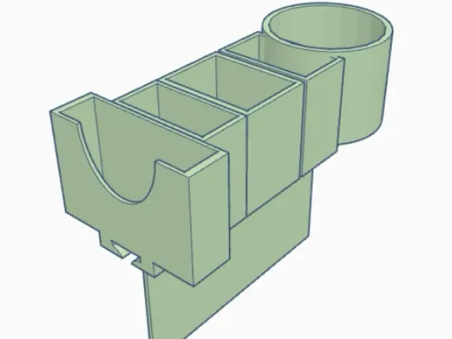 Modular Remote/Phone/Drink Holder