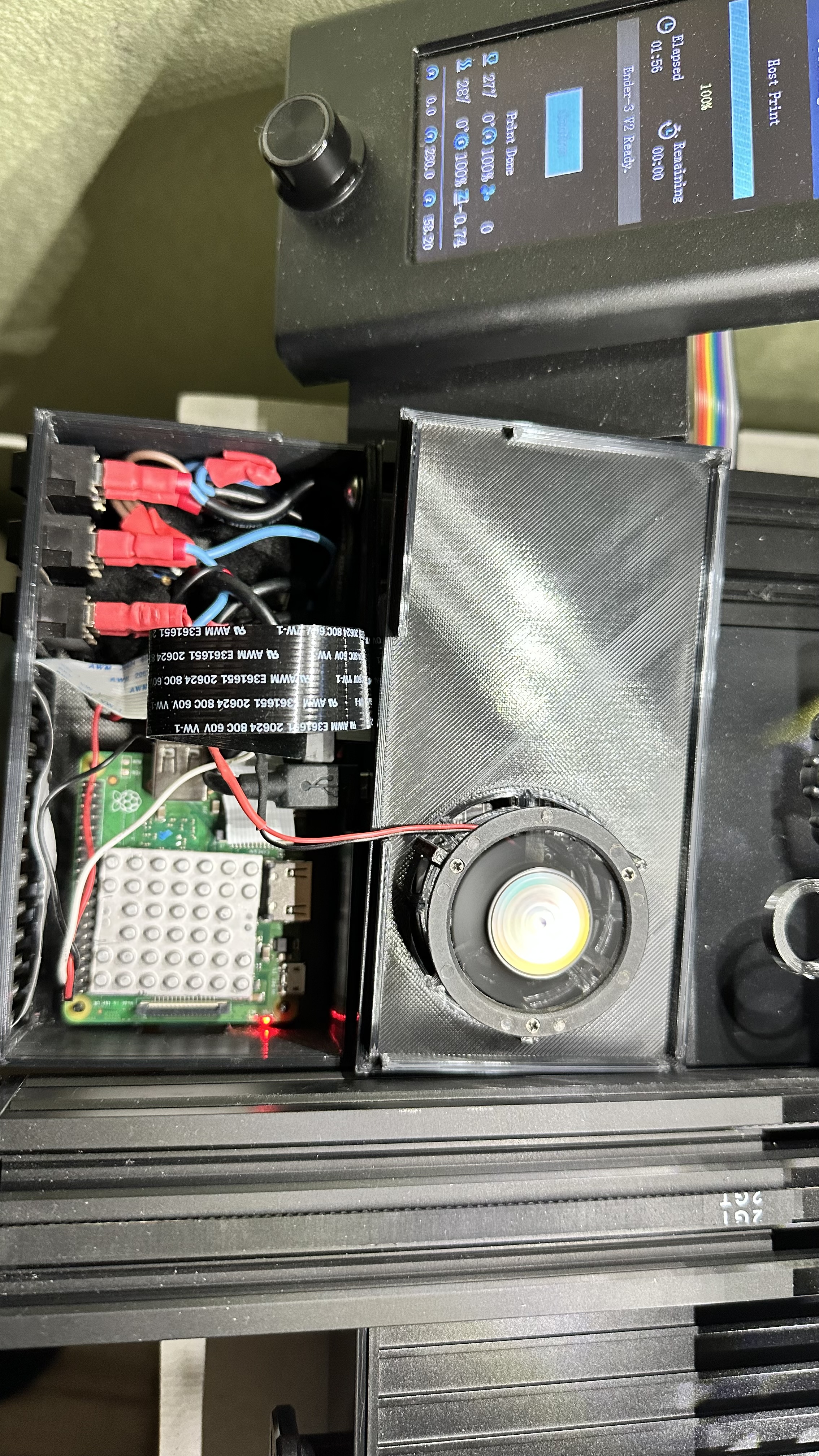 Miniatura 3 do modelo 3D OctoPrint Server Raspberry pi case Ender3v2
