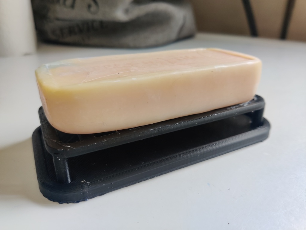 Soap Dish for Fels-Naptha Bar or Other Bar of Soap