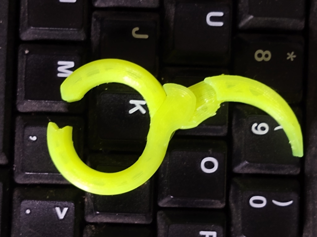 Miniatura 2 do modelo 3D Cam Clip Ring