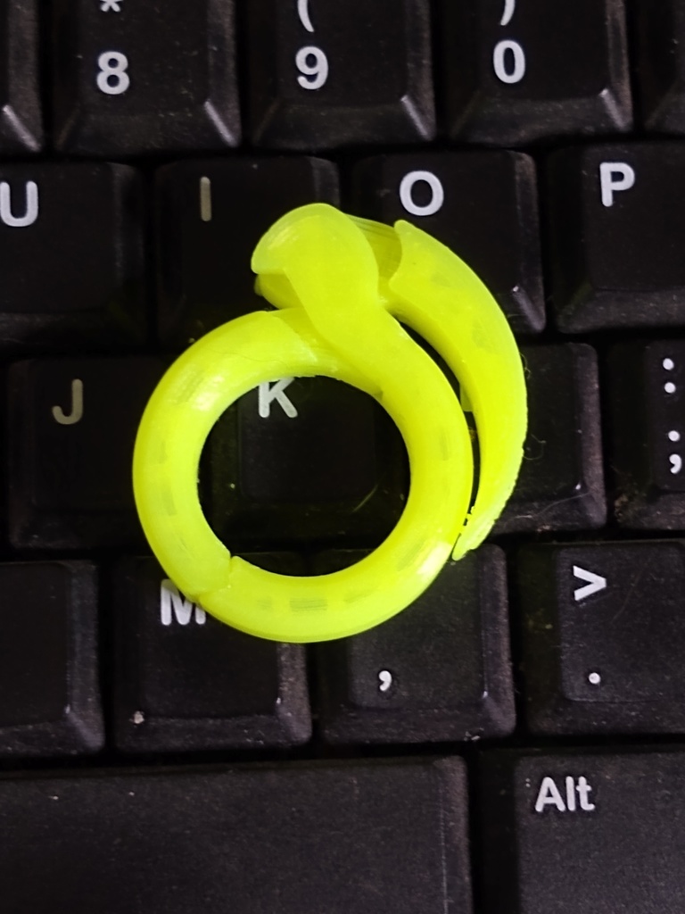 Miniatura 3 do modelo 3D Cam Clip Ring