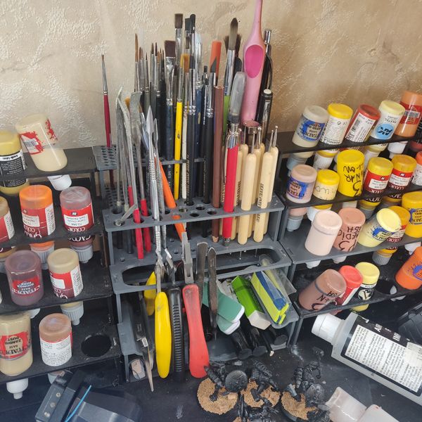 Modular Hobby Tool Rack by Seif3r | Download free STL model ...