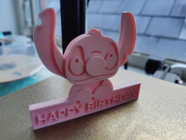 Stitch HAPPY BIRTHDAY