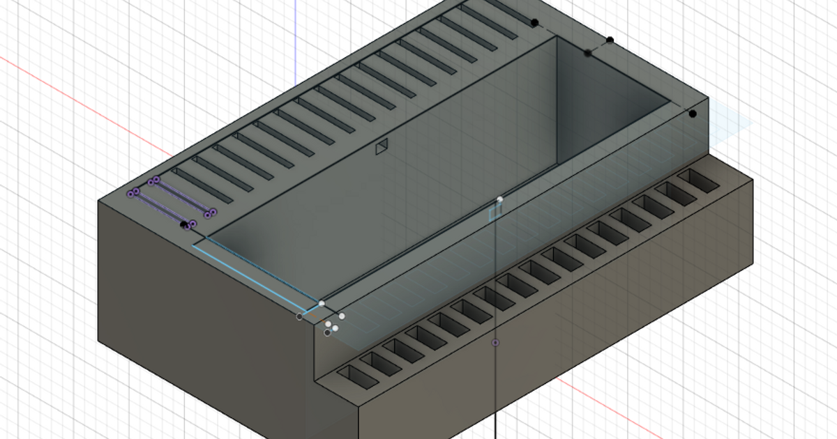SD card, USB and storage for drawer by Alec | Download free STL model ...