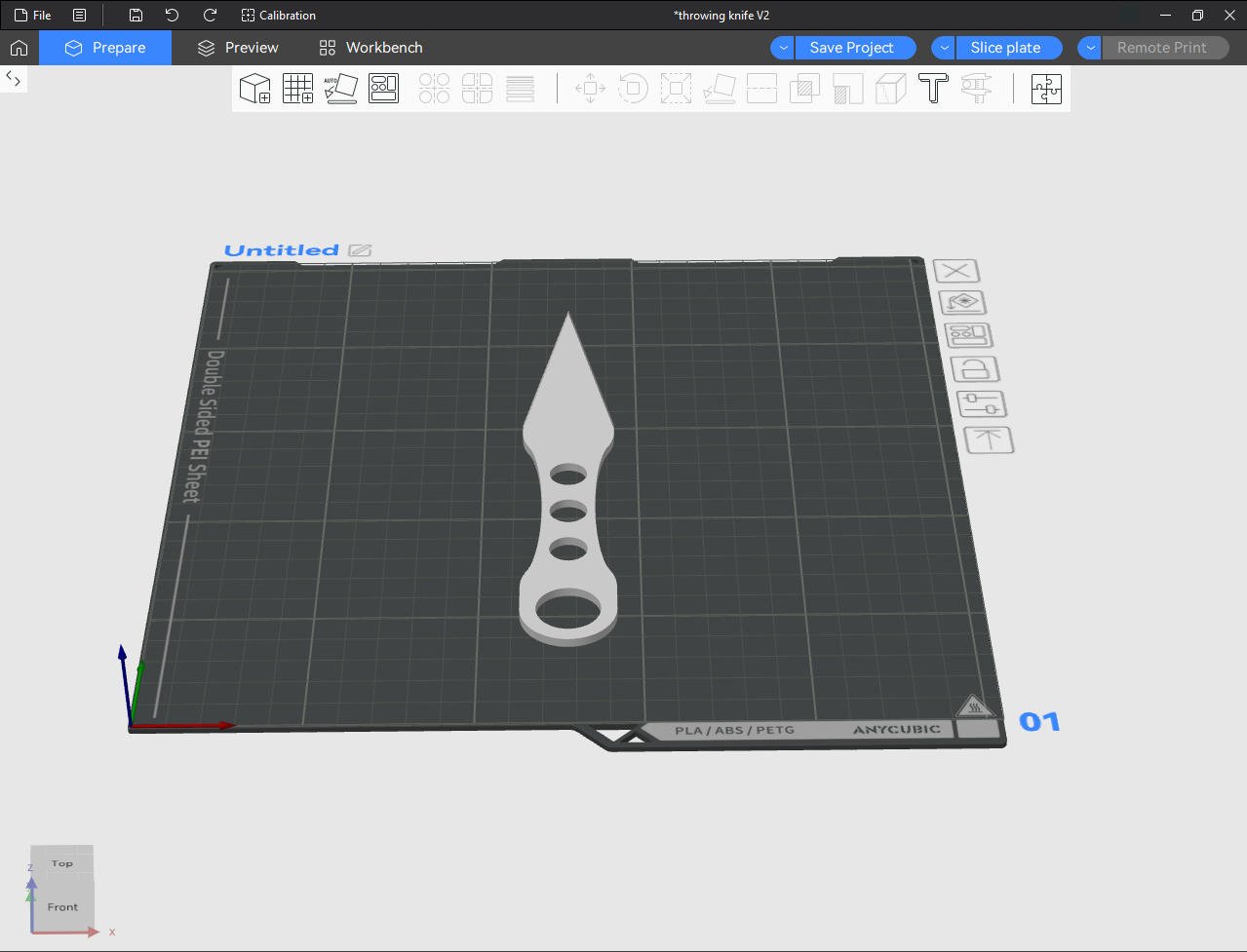 throwing knife V2 — miniatura 3