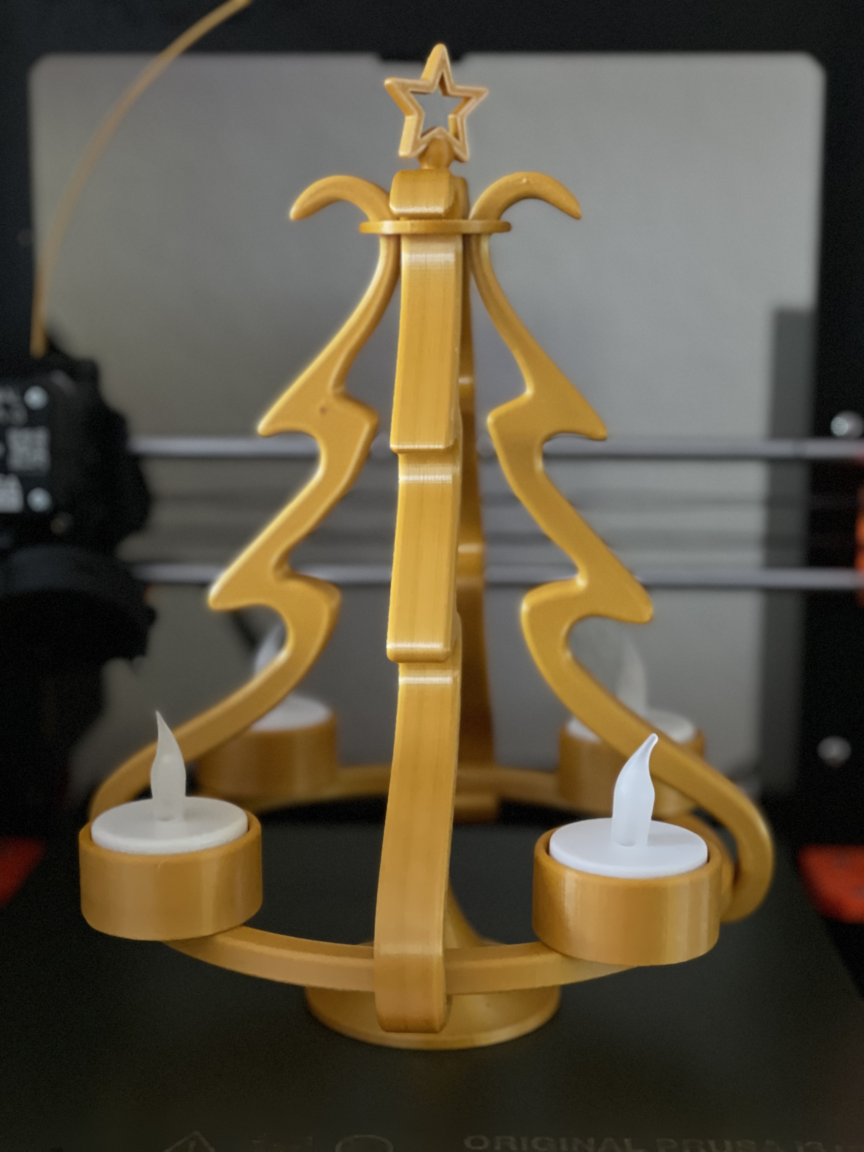 Teelichtbaum /Tea light tree by Chris Download free STL model