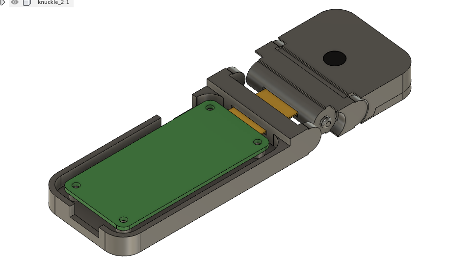 Pi Zero Articulating Case w/ Camera by plasmata | Download free STL ...