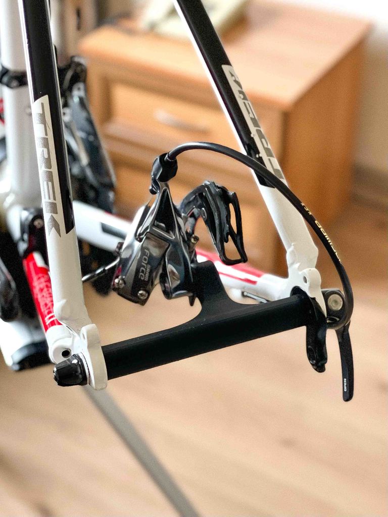 Road Bike Spacers and Derailleur Saver for Transport by Brandon