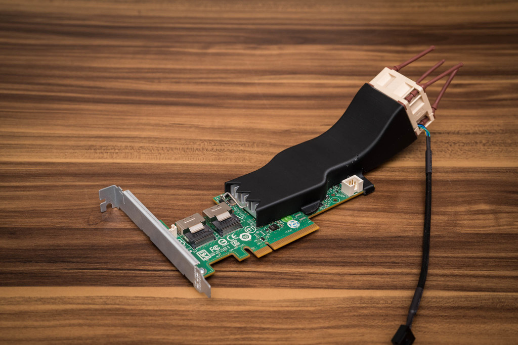 Dell PERC H200 Fan Shroud by Brandon Download free STL model
