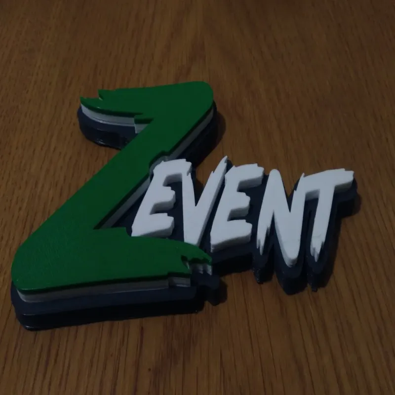 Logo Zevent by Quentidoudou Download free STL model Printables