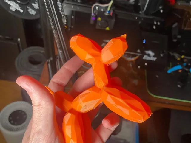 Low Poly Balloon Dog