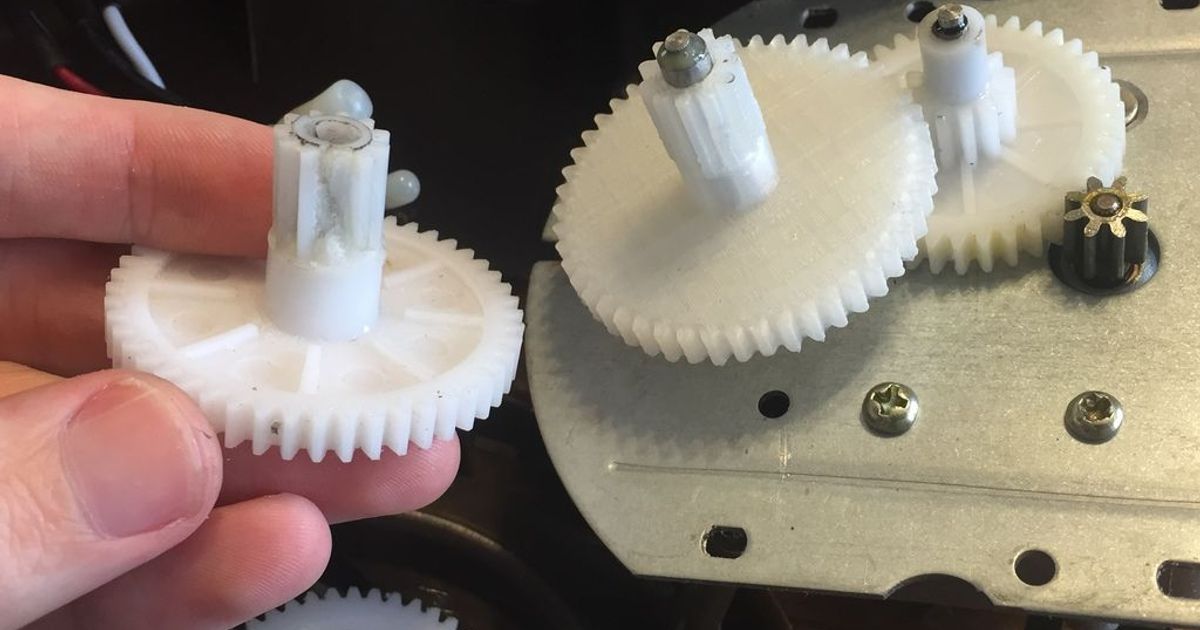 Oster Ice Cream Maker gear by D Rogers Download free STL model