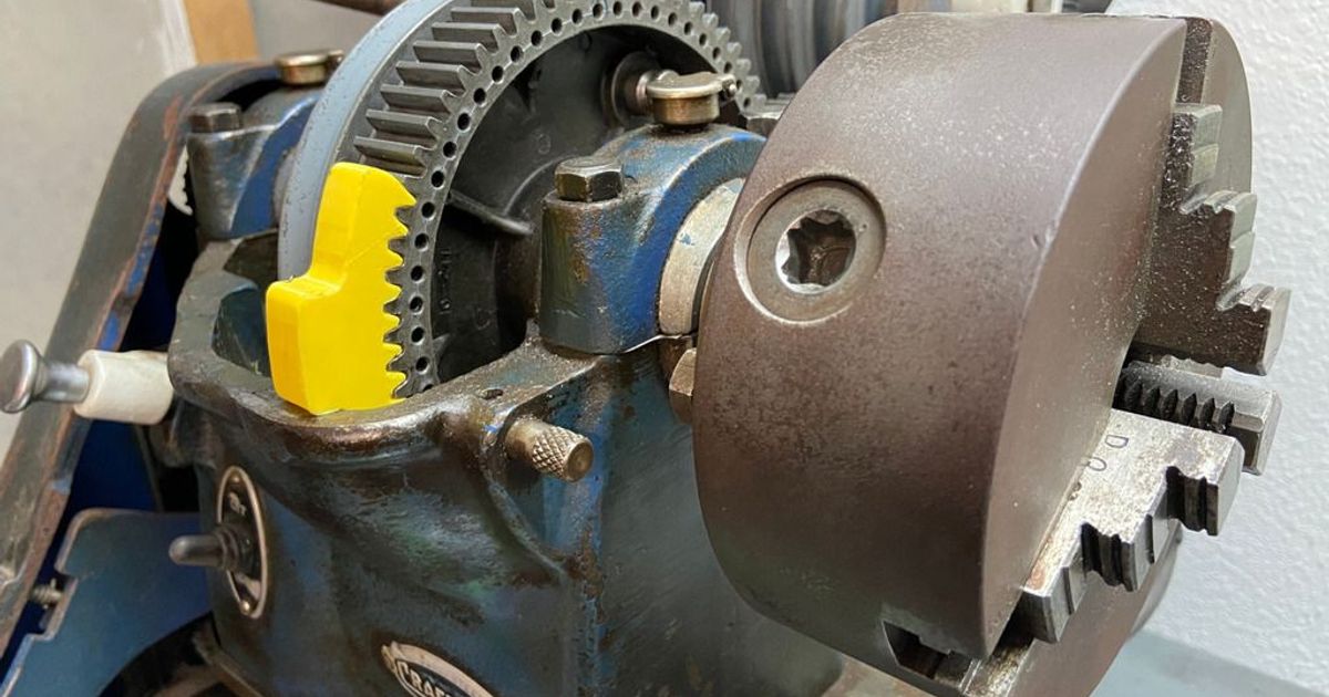 Atlas lathe spindle lock by D Rogers Download free STL model