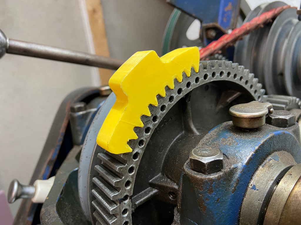 Atlas lathe spindle lock by D Rogers Download free STL model