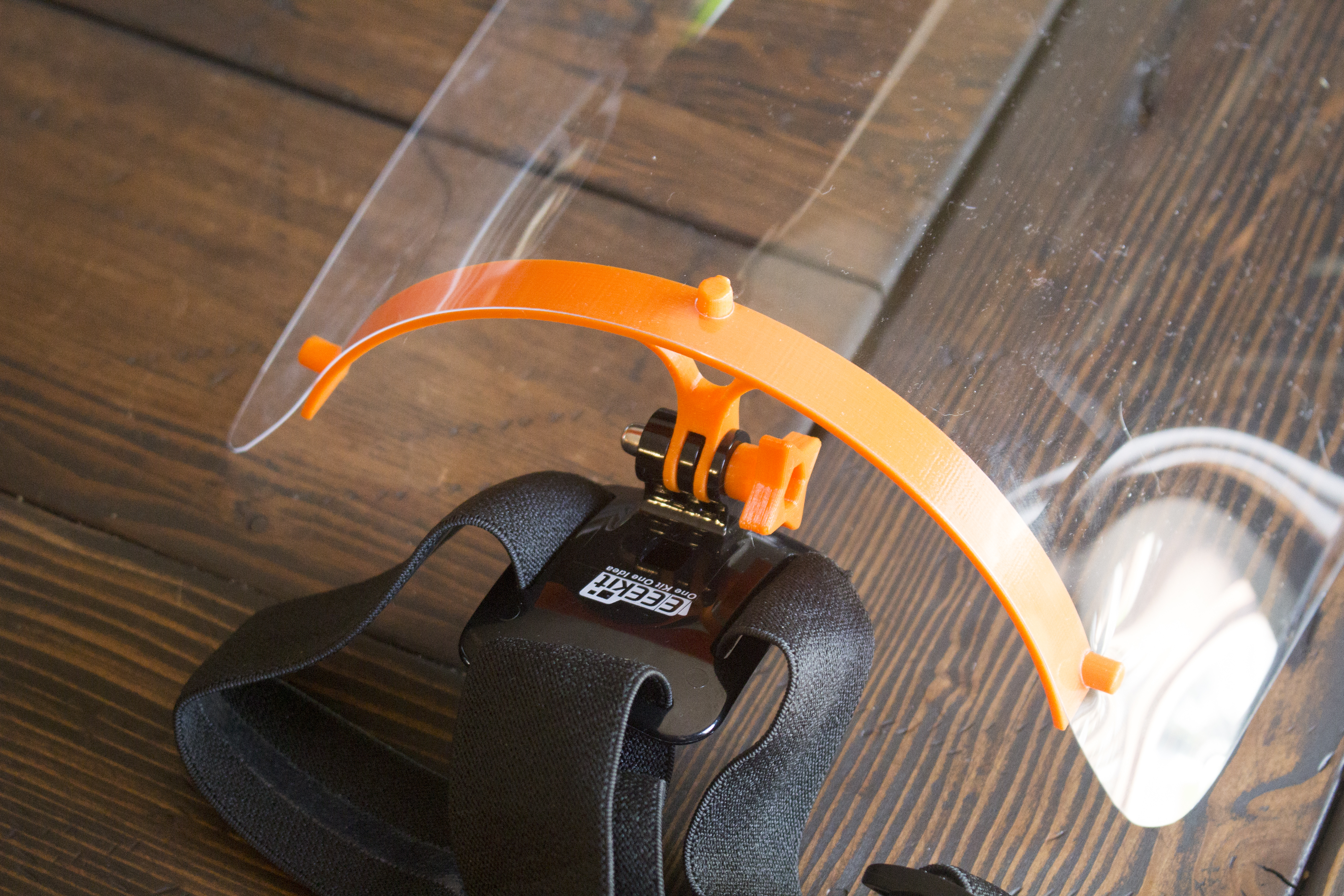 MD Face Shields 3D model thumbnail
