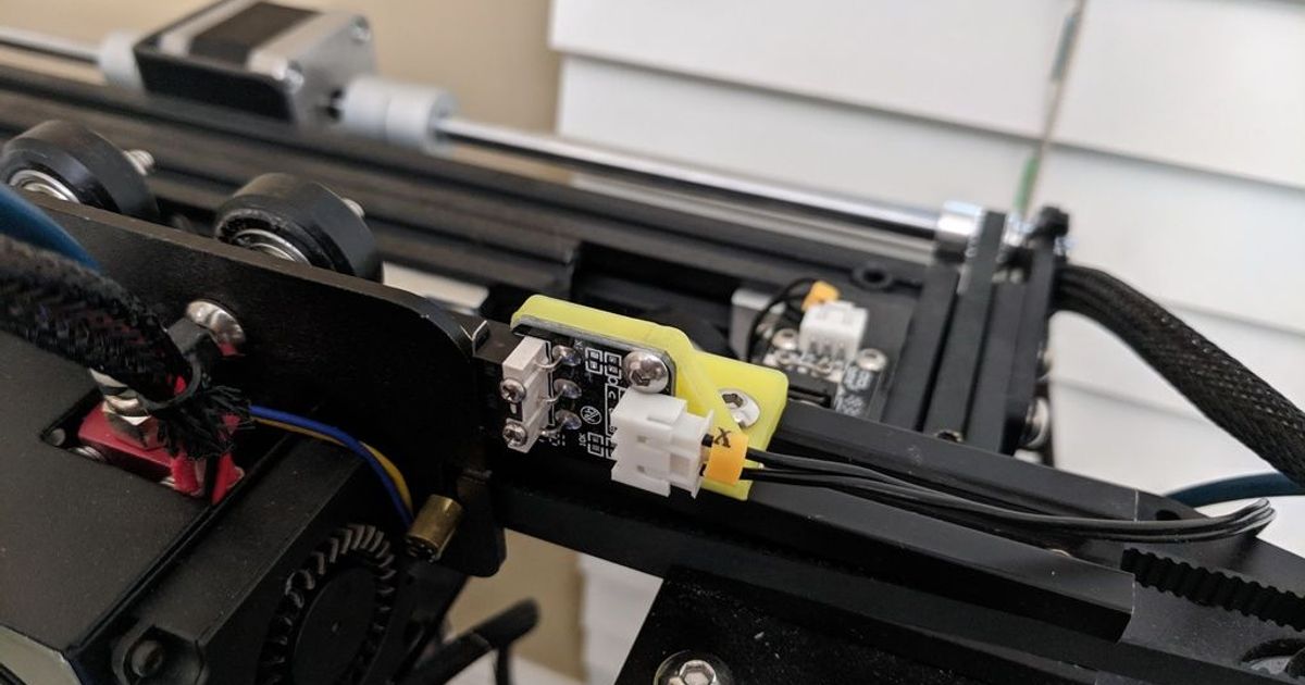 Creality Ender 5 Improved X EndStop Mount by Kersey Fabrications