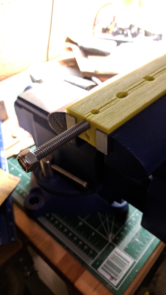 6 / 6.5 in Vice Jaw Pad by Kersey Fabrications Download free STL