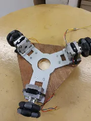 3 Omni Wheel Motors Tray Mount Chassis