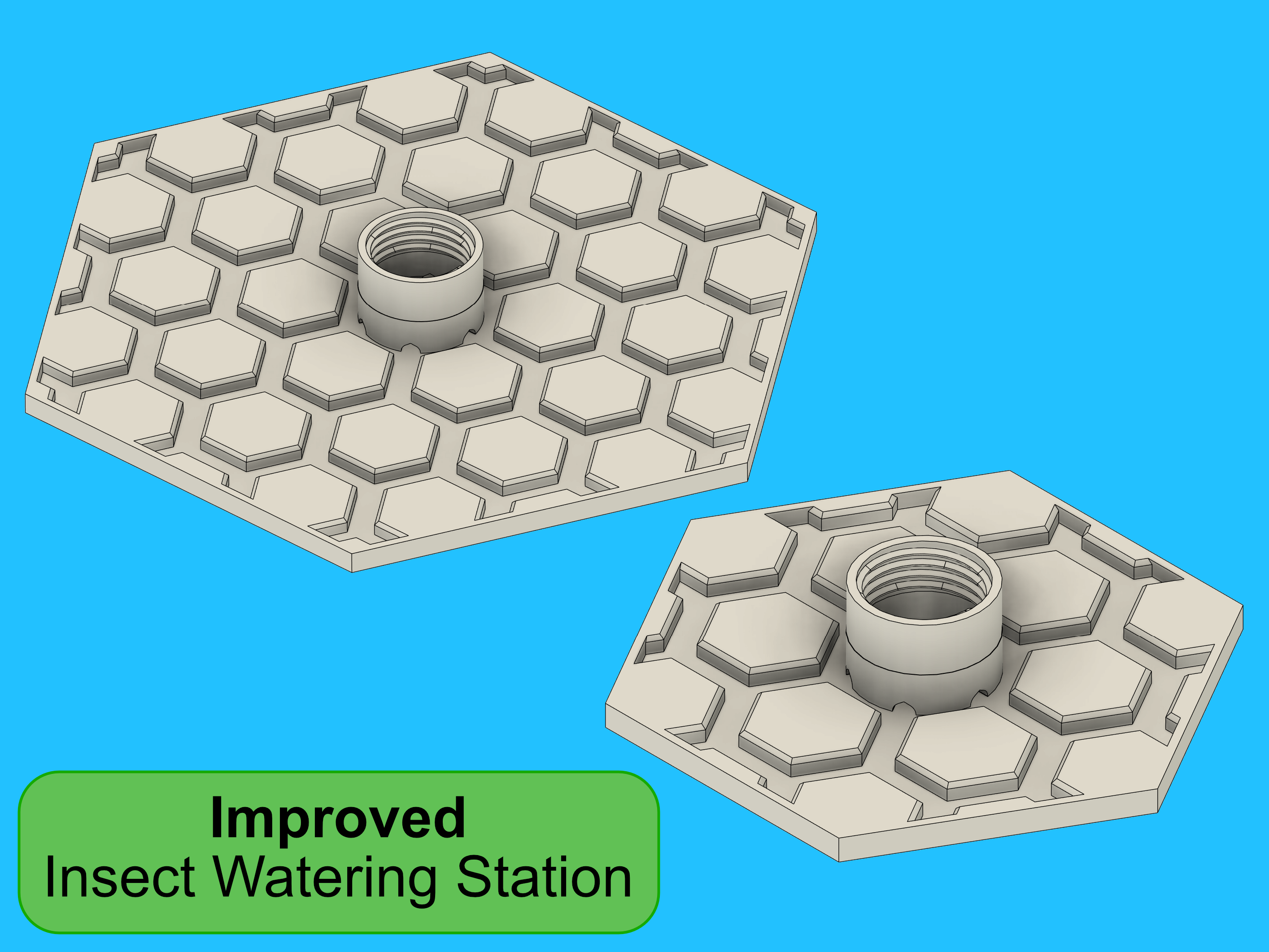 Improved Insect Water Station (parametric)