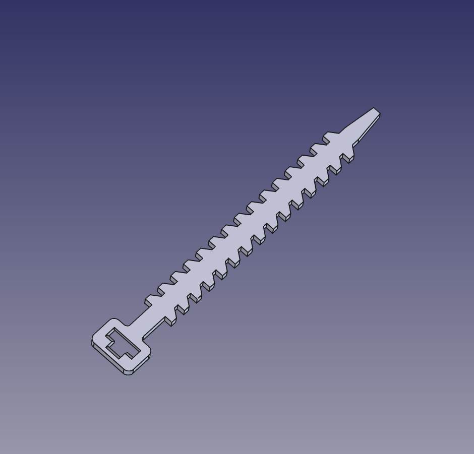 Universal parametric TPU tie