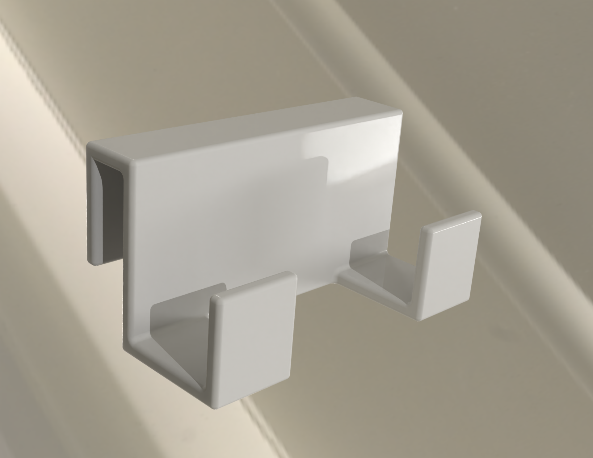 Shower squeegee holder (IKEA)